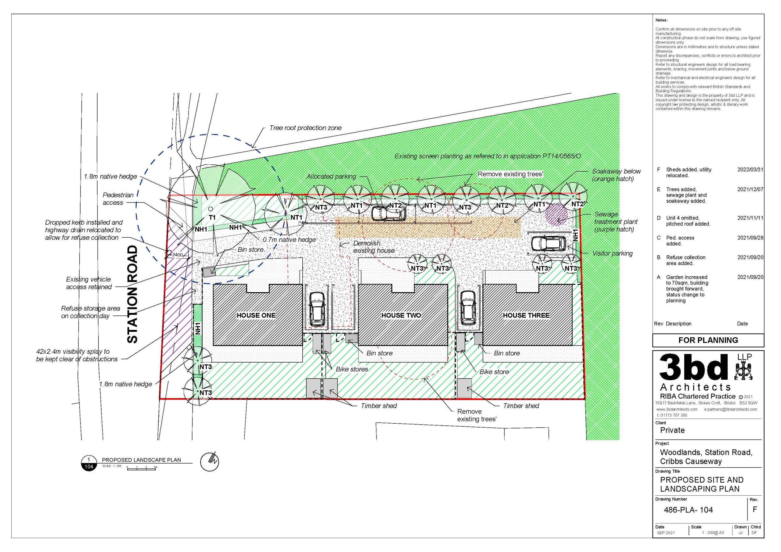 486-PLA-104F_PROPOSED SITE AND LANDSCAPING PLAN
