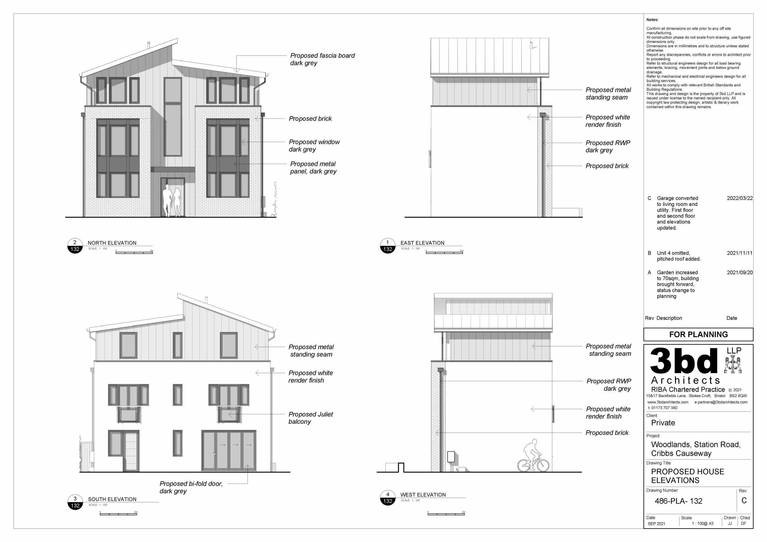 486-PLA-132C_PROPOSED HOUSE ELEVATIONS